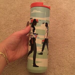 Lou + Starbucks Black History Tumbler 16 Oz Damon Brown Art